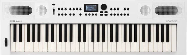 ROLAND GO KEYS 5 Portable Keyboard – White | Easy Music Creation & Exploring Sounds | Model GO KEYS 5