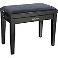 Roland RPB-220-US Piano Bench, Velour Seat Polished Ebony
