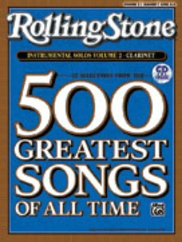 Rolling Stone Selections Inst Solos 2 Book/CD Cla