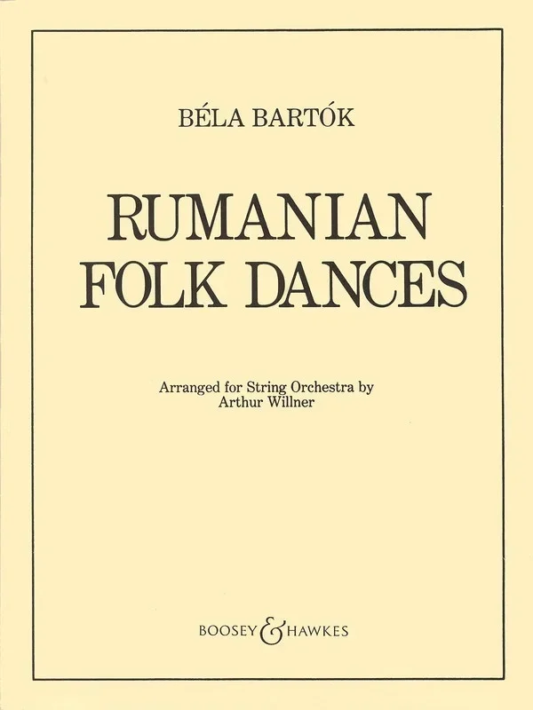 Romanian Folk Dances Sc/Pt So