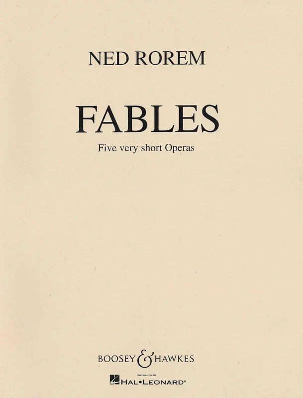 Rorem: Fables