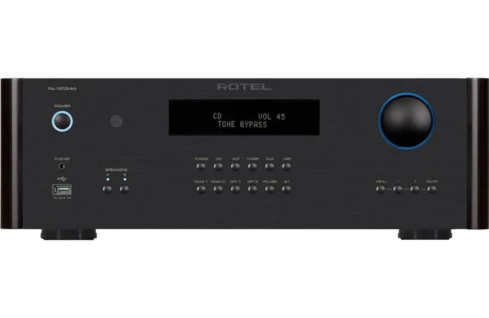 Rotel RA-1572 MKII Integrated Amplifier with Built-in DAC and Bluetooth