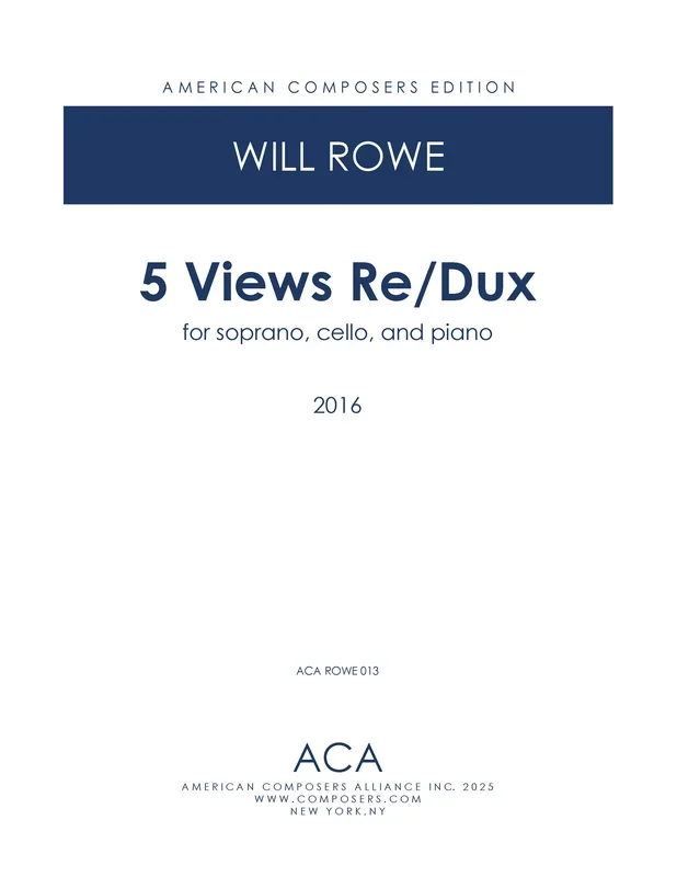 Rowe: 5 Views Re/Dux
