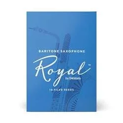 Royal by D’Addario Baritone Saxophone Reeds – Strength 3.5, Box of 10