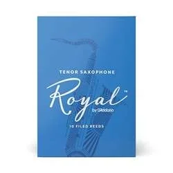 Royal by D’Addario Tenor Saxophone Reeds – Strength 3.5, Box of 10