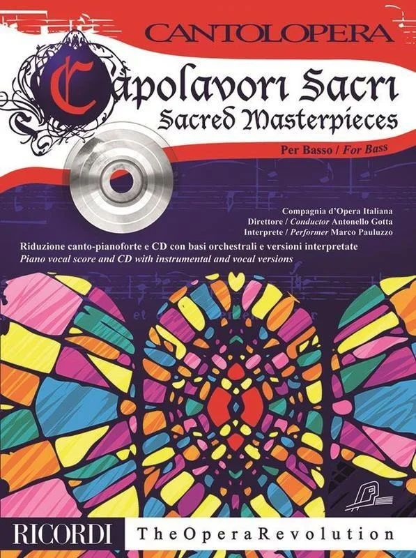 Sacred Masterpieces For Bass Book/CD