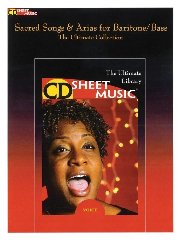 Sacred Songs And Arias For Bar/Bass CD Rom Sheet (CD-Rom Only)