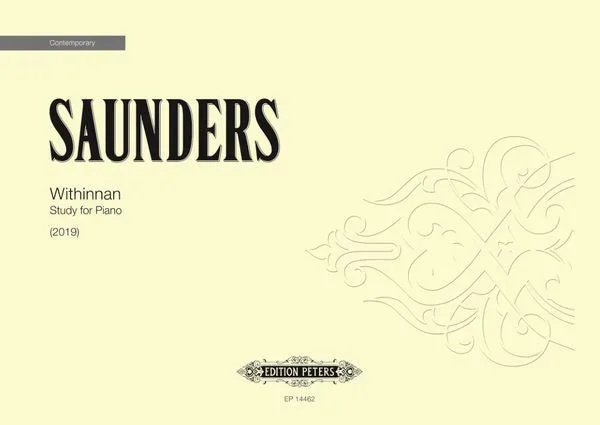 Saunders: Withinnan (Study for Piano)