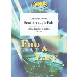 Scarborough Fair – Sax Quintet w/opt Keyboard and Drums