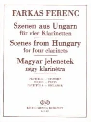 Scenes from Hungary – Clarinet Quartet