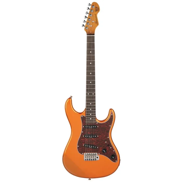 Sceptre Ventana Std Double Cutaway Guitar Sienna Metallic Copper Indian Laurel