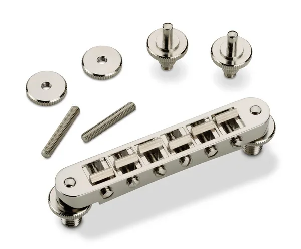 Schaller Guitar Bridge-GTM w/KTS saddles Nickel