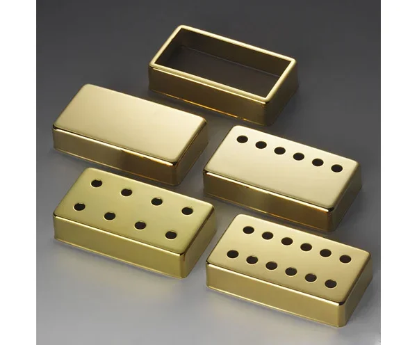 Schaller Guitar Pickup Cover-8 Holes Gld 140-17010505