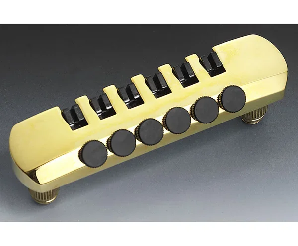 Schaller Guitar Tailpiece-Finetuners Gold 495-12070500