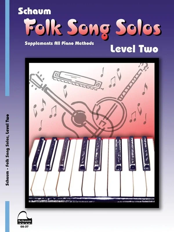 Schaum Folk Song Solos Level 2 (Softcover Book)