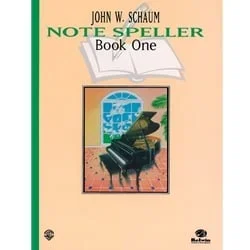 Schaum Note Speller, Book 1(Revised) – Piano Method