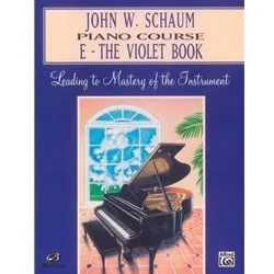 Schaum Piano Course: Level E Violet Book