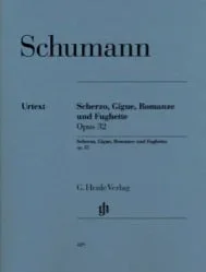 Scherzo, Gigue, Romanze and Fugue, Op.32 – Piano
