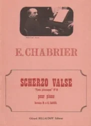 Scherzo Valse, No. 10 from “Pieces Pittoresques” – Piano