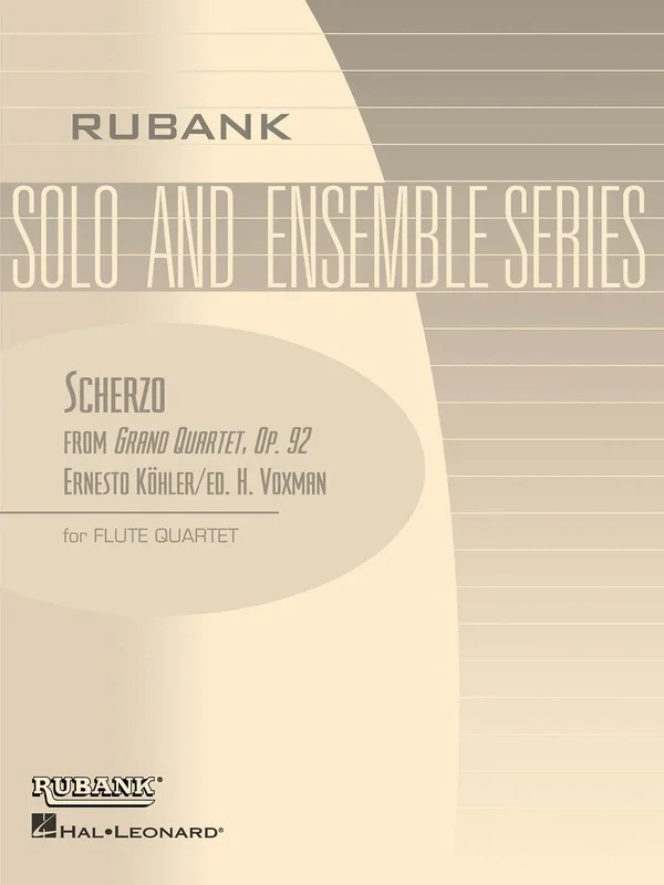 Scherzo With Sc (Music Score/Parts)
