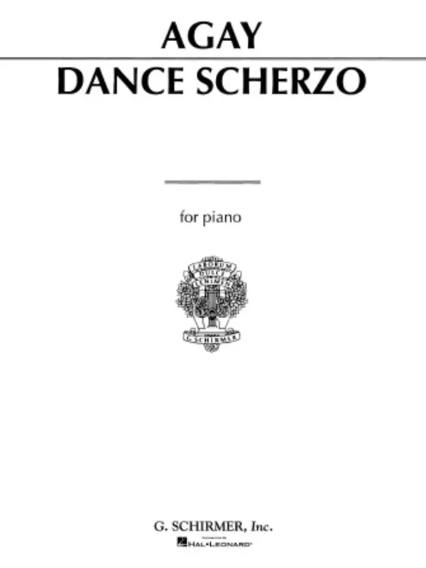 Schirmer – Agay – Dance Scherzo For Piano
