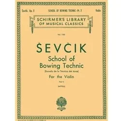 School of Bowing Technic, Op. 2, Part 2 – Violin