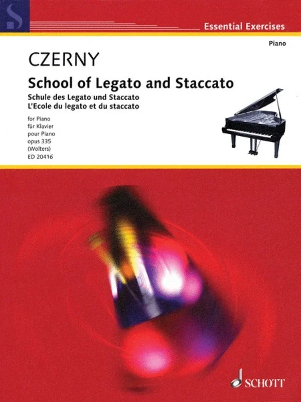 School Of Legato And Staccato Op 335 Urtext