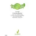 Schott Carmina Burana Study Score Composed by Carl Orff Arranged by Juan Vicente Mas Quiles Standard