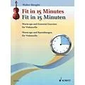 Schott Fit In 15 Minutes (Warm-Ups and Basic Exercises for Cello) String Series Softcover Standard
