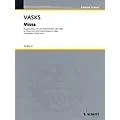 Schott Missa (Choral score, SATB chorus with organ reduction) Organ Composed by Peteris Vasks Standard