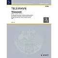 Schott Trio Sonata G Minor from Essercizii Musici Schott Series by Georg Philipp Telemann Standard