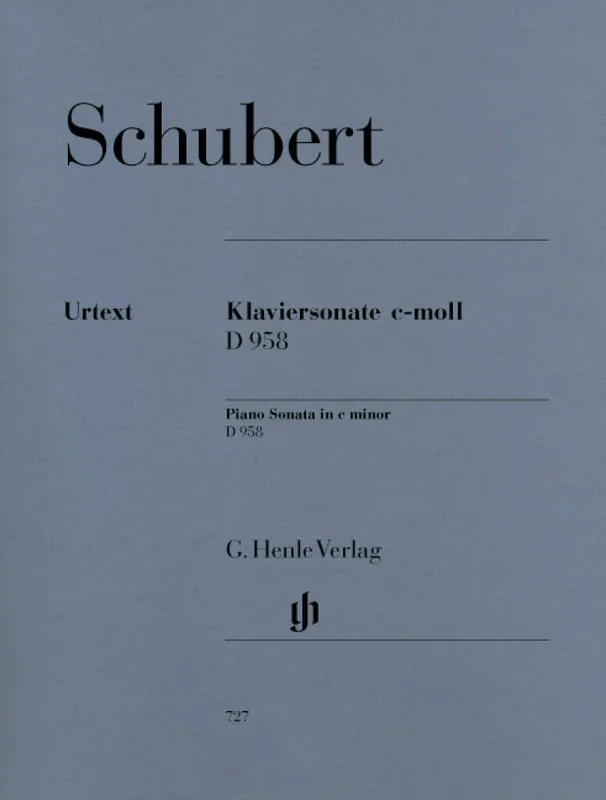 Schubert: Piano Sonata in C Minor, D 958