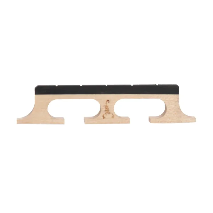 Scorpion Maple 5-String Banjo Bridge, 11/16″ Height, Standard Spacing