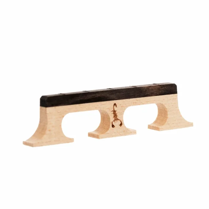 Scorpion Old-Time Banjo Bridge, 11/16″ Tall, Standard Spacing