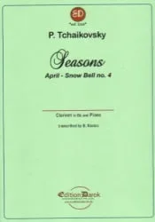 Seasons: April, Snow Bell No. 4 – Clarinet and Piano