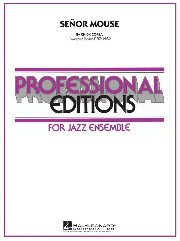Senor Mouse Pe5 (Music Score/Parts)