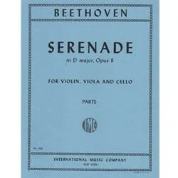 Serenade in D major, Op. 8 – String Trio