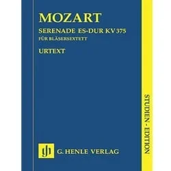 Serenade in E-flat Major, K. 375 (Sextet Version) – Study Score