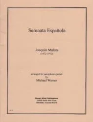 Serenata Espanola – Sax Quartet SATB