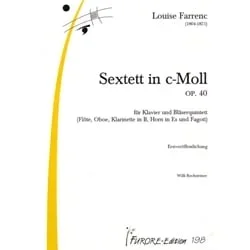 Sextet in c minor op. 40 – Wind Quintet with Piano