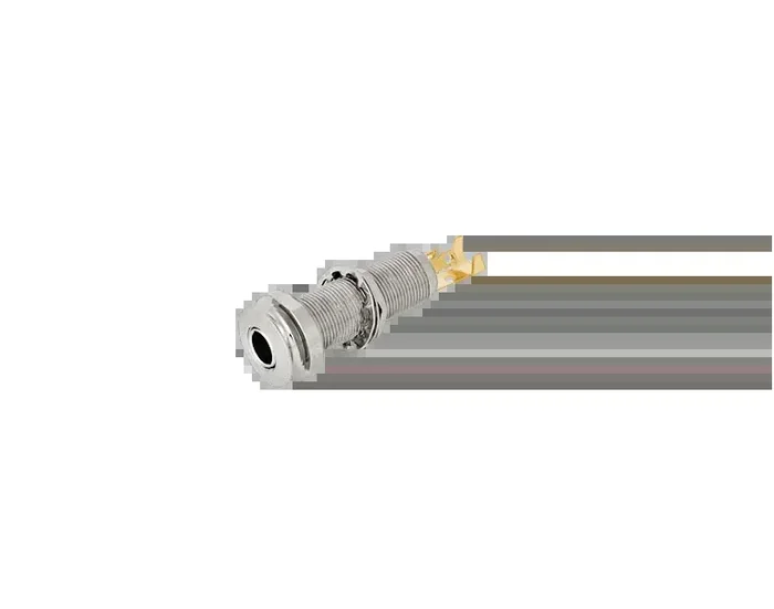 Shadow SJ010 End Pin Jack Stereo – 6.3mm Heavy Duty Chrome
