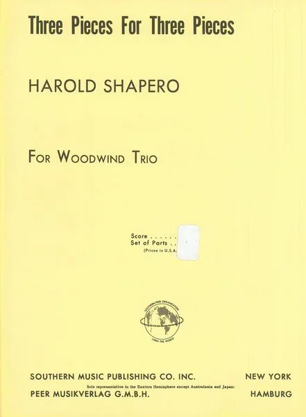 Shapero: 3 Pieces for Three Pieces