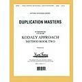 Shawnee Press Kodály Approach (Method Book Two – Transparencies) Standard