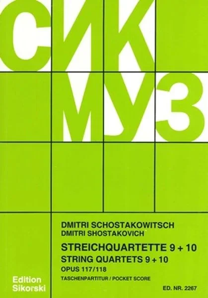 Shostakovich: String Quartets Nos. 9–10, Opp. 117 & 118