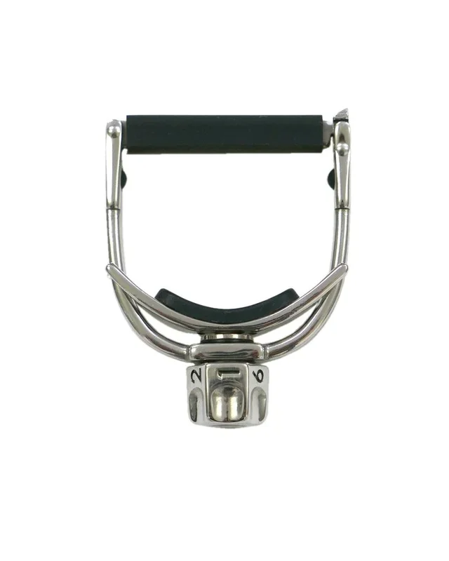 Shubb F5 Fine Tune Banjo Capo, U-Shaped, Screw Operated, Flat Fretboard Profile