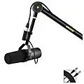 Shure Shure Deluxe Articulating Desktop Mic Boom Stand with SM7B Microphone and 15′ XLR Cable Standard
