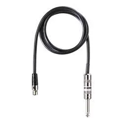 Shure WA302 Wireless Instrument Cable – 1/4in to TA4F