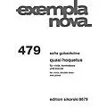 SIKORSKI Quasi Hoquetus (for Viola, Double Bass and Piano) String Ensemble Series Softcover by Sofia Gubaidulina Standard
