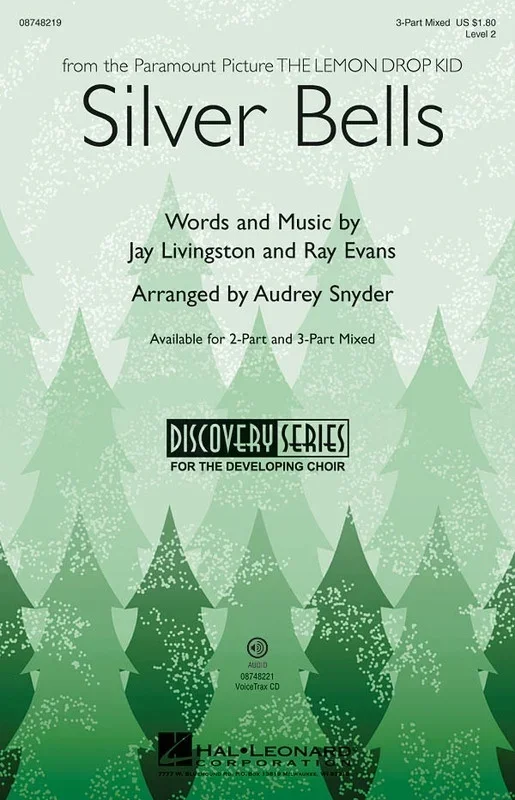 Silver Bells 3 Pt Mixed (Octavo)