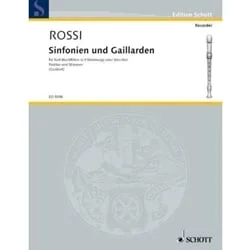Sinfonien und Gaillarden – 5 Recorders (SSATB)